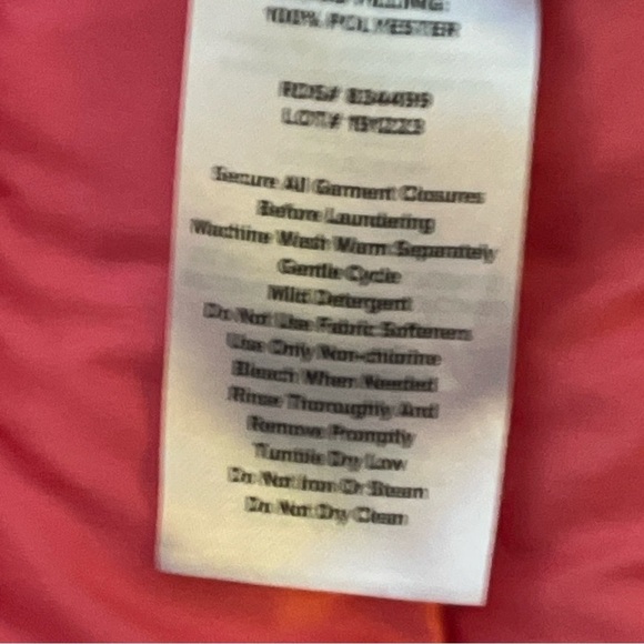 Eddie Bauer Puffer Reversible Hooded Duck Down Zip Jacket Size Child’s 10/12 - Picture 10 of 13